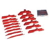 Maxbell 14Pcs Router Table Saw Setup Bars with Storage Case Sturdy Woodworking Setup
