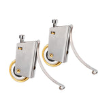 Maxbell 2 Pieces Sliding Screen Door Tandem Roller Sturdy Easily Install Replacement Single Convex Wheel