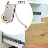 Maxbell 2 Pieces Sliding Screen Door Tandem Roller Sturdy Easily Install Replacement Single Convex Wheel