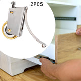 Maxbell 2 Pieces Sliding Screen Door Tandem Roller Sturdy Easily Install Replacement Single Convex Wheel