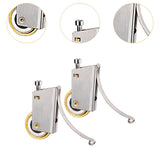 Maxbell 2 Pieces Sliding Screen Door Tandem Roller Sturdy Easily Install Replacement Single Convex Wheel