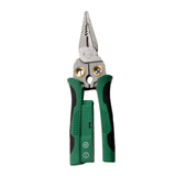 Maxbell Wire Stripper Crimper Wear Resistant Electrical Test Pliers Accessory Sturdy Green