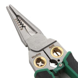 Maxbell Wire Stripper Crimper Wear Resistant Electrical Test Pliers Accessory Sturdy Green