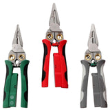 Maxbell Wire Stripper Crimper Wear Resistant Electrical Test Pliers Accessory Sturdy Green