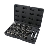 Maxbell Screw Extractor Set Steel Easy Out Bolt Extractor Tool for Repair Car Garage