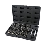 Maxbell Screw Extractor Set Steel Easy Out Bolt Extractor Tool for Repair Car Garage