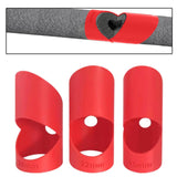 Maxbell 3 Pieces Foam Pipe Cutter Tools Accessory for Household Farmhouse Commercial Red