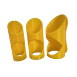 Maxbell 3Pcs Foam Pipe Cutter Tool Cut Foam Tube Wrap Professional Homes Accessories Yellow