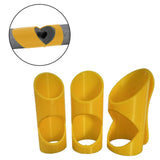 Maxbell 3Pcs Foam Pipe Cutter Tool Cut Foam Tube Wrap Professional Homes Accessories Yellow