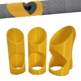 Maxbell 3Pcs Foam Pipe Cutter Tool Cut Foam Tube Wrap Professional Homes Accessories Yellow