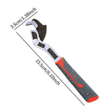 Maxbell Adjustable Self Locking Pipe Wrench Alloy Steel for Auto Repair 6inch