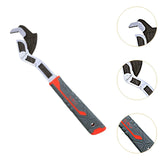 Maxbell Adjustable Self Locking Pipe Wrench Alloy Steel for Auto Repair 12inch