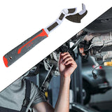 Maxbell Adjustable Self Locking Pipe Wrench Alloy Steel for Auto Repair 12inch