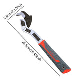 Maxbell Adjustable Self Locking Pipe Wrench Alloy Steel for Auto Repair 10inch