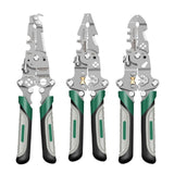 Maxbell Foldable Wire Stripper Multifunctional Trimming Electricians Wrench Function Pointed