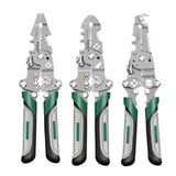 Maxbell Foldable Wire Stripper Multifunctional Trimming Electricians Wrench Function Pointed