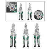 Maxbell Foldable Wire Stripper Multifunctional Trimming Electricians Wrench Function Pointed