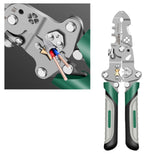 Maxbell Foldable Wire Stripper Multifunctional Trimming Electricians Wrench Function Round