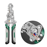 Maxbell Foldable Wire Stripper Multifunctional Trimming Electricians Wrench Function Round