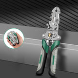Maxbell Foldable Wire Stripper Multifunctional Trimming Electricians Wrench Function Round