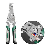 Maxbell Foldable Wire Stripper Multifunctional Trimming Electricians Wrench Function Elbow