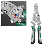 Maxbell Foldable Wire Stripper Multifunctional Trimming Electricians Wrench Function Elbow