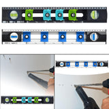 Maxbell Spirit Level Measuring Tool DIY Aluminum Alloy for Home Decoration Carpenter Black Green