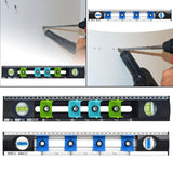 Maxbell Spirit Level Measuring Tool DIY Aluminum Alloy for Home Decoration Carpenter Black Green