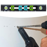 Maxbell Spirit Level Measuring Tool DIY Aluminum Alloy for Home Decoration Carpenter Black Green