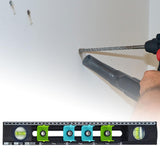Maxbell Spirit Level Measuring Tool DIY Aluminum Alloy for Home Decoration Carpenter Black Green