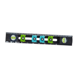 Maxbell Spirit Level Measuring Tool DIY Aluminum Alloy for Home Decoration Carpenter Black Green