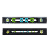 Maxbell Spirit Level Measuring Tool DIY Aluminum Alloy for Home Decoration Carpenter Black Green