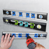 Maxbell Spirit Level Measuring Tool DIY Aluminum Alloy for Home Decoration Carpenter Black Green
