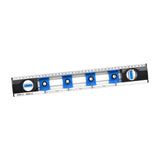 Maxbell Spirit Level Measuring Tool DIY Aluminum Alloy for Home Decoration Carpenter Blue Silvery