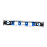 Maxbell Spirit Level Measuring Tool DIY Aluminum Alloy for Home Decoration Carpenter Blue Silvery