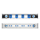 Maxbell Spirit Level Measuring Tool DIY Aluminum Alloy for Home Decoration Carpenter Blue Silvery
