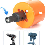 Maxbell Wood Door Lock Hole Saws and Arbor Set Versatile Simple Assembly Accessories Style A