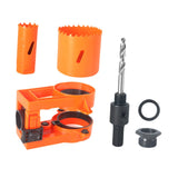 Maxbell Wood Door Lock Hole Saws and Arbor Set Versatile Simple Assembly Accessories Style B