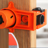 Maxbell Wood Door Lock Hole Saws and Arbor Set Versatile Simple Assembly Accessories Style B