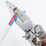 Maxbell Wire Stripper Hand Tool Easy to Use Splitting Crimping Clamping Cable Cutter