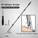 Maxbell Manual Crevice Weeding Brush Crevice Cleaning Tool for Driveway Cracks Decks