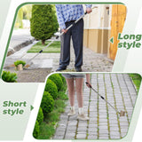 Maxbell Manual Crevice Weeding Brush Crevice Cleaning Tool for Driveway Cracks Decks