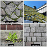 Maxbell Manual Crevice Weeding Brush Crevice Cleaning Tool for Driveway Cracks Decks