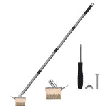 Maxbell Manual Crevice Weeding Brush Crevice Cleaning Tool for Driveway Cracks Decks