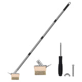Maxbell Manual Crevice Weeding Brush Crevice Cleaning Tool for Driveway Cracks Decks