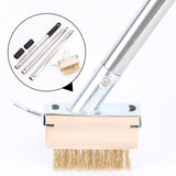 Maxbell Manual Crevice Weeding Brush Crevice Cleaning Tool for Driveway Cracks Decks