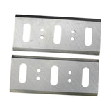 Maxbell 2Pcs Electric Planer Blades Portable Professional Practical Woodworking Tool