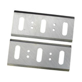 Maxbell 2Pcs Electric Planer Blades Portable Professional Practical Woodworking Tool