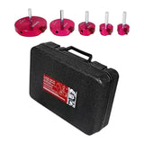 Maxbell 5 Pieces PVC Pipe Reamer Kit Multipurpose Easy to Use Professional Accessory