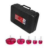 Maxbell 5 Pieces PVC Pipe Reamer Kit Multipurpose Easy to Use Professional Accessory